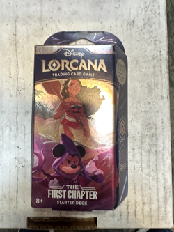Disney Lorcana The First Chapter Starter Deck Amber/ Amethyst NEW FREE SHIPPING 4050368981691 - Image 1