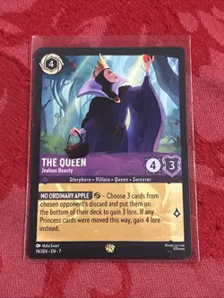 Disney Lorcana Archazia's Island - The Queen - Jealous Beauty - 74/204 - Image 1