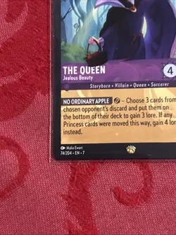 Disney Lorcana Archazia's Island - The Queen - Jealous Beauty - 74/204 - Image 4