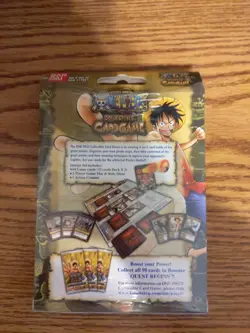 Bandai One Piece CCG Card Game New Sealed The Quest Begins Starter Deck 2005 - Image 2