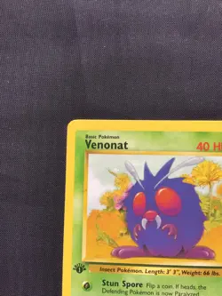 Pokemon Cards: Jungle 1st Edition Common: Venonat 63/64 - Image 2