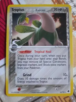 Pokemon - Tropius Delta species Ex Dragon Frontiers ENG 23/101 Rare Vintage Card - Image 2