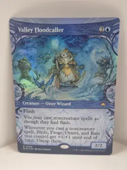 Valley Floodcaller (Showcase) Bloomburrow Foil MTG - Image 1