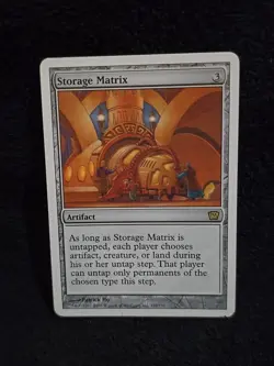 Magic The Gathering Storage Matrix 9th Edition Rare Nm - Image 1