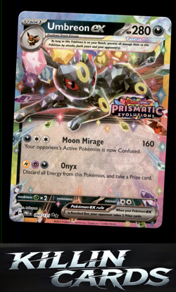 Umbreon ex - 060/131 (Prismatic Evolutions Stamp) 060/131 Pokemon Promo Miscella - Image 1