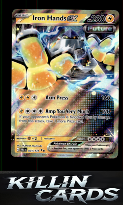 Iron Hands ex - 031/131 031/131 Pokemon Double Rare SV: Prismatic Evolutions Car - Image 1