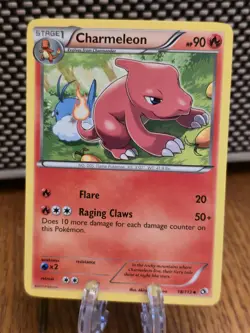 Pokemon TCG Charmeleon Legendary Treasures Uncommon Card 18/113 Lightly Played - Image 1