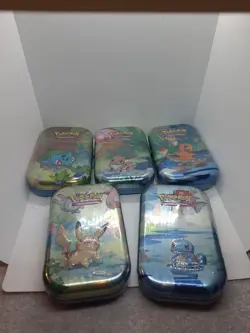 Pokemon TCG: Kanto Friends Mini Tins! - Image 1