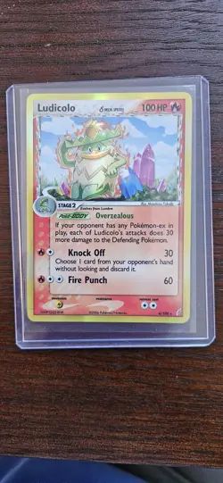 Pokemon TCG Ludicolo (Delta Species) EX Crystal Guardians 6/100 Holo Holo Rare - Image 1