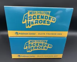 2x Pokemon Center Ascended Heroes Elite Trainer Box ETB Sealed SHIPS NOW! - Image 5