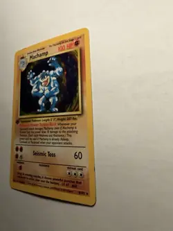 Pokemon 1st Edition Machamp Base Set 8/102 Holo Rare - Image 3