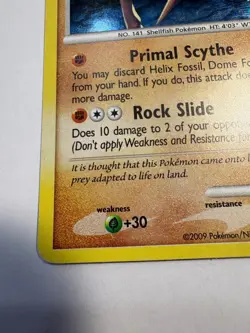Pokemon TCG Kabutops Rare HOLO, Platinum Arceus 4/99, HP130 LP - Image 5