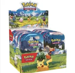 Pokemon TCG Ascended Heroes - Mini Tins - CDU 10 📦 Sealed Display Case 🔥 - Image 1