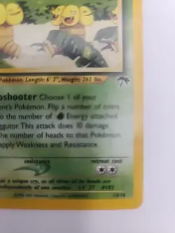 Exeggutor 13/18 Southern Islands Regular Pokemon TCG Card Non-Holo - Image 5