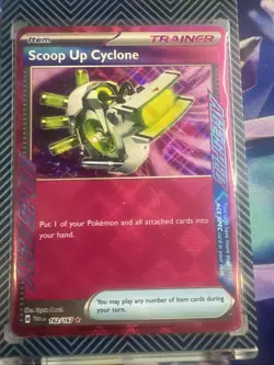Pokemon TCG Scoop Up Cyclone 162/167 ACE SPEC Rare Twilight Masquerade - Image 1