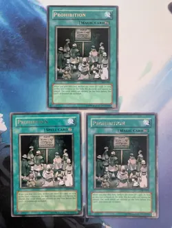 YuGiOh! Prohibition PSV-039 Rare x3 PLAYSET - Image 1