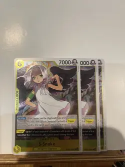 S-Snake EB03-059 Extra Booster: One Piece Heroines Edition Foil X3 - Image 1