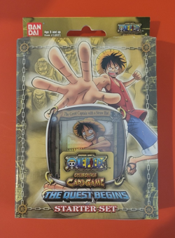 One Piece CCG The Quest Begins Sealed Starter Deck English Bandai - Damaged Box - Image 1