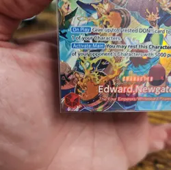 One Piece TCG Edward Newgate SP ST15-002 ALT ART Royal Blood (OP10) NM - Image 3