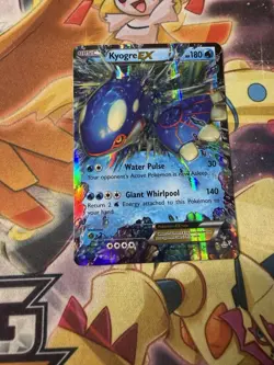 Kyogre EX 54/160 XY - Primal Clash - Pokemon Card - NM - Image 1