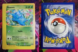 Bulbasaur 94/165 Expedition 2002 German Pokemon Card Bisasam - Image 1