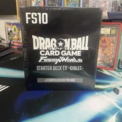 Dragon Ball Super Card Game Fusion World Starter Deck EX - GIBLET - FS10 ( NEW ) - Image 1