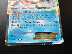 Pokemon TCG JUMBO Keldeo EX Card 49/149 B/W Boundaries Crossed 2012 Ultra Rare - Image 4