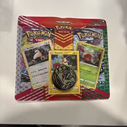 Pokemon TCG: Snorlax, Morpeko & Applin Cards with 2 Booster Packs & Coin 820650809842 - Image 1