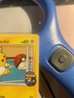 Pokemon Pikachu TCG Promo Card On the Ball Futsal, 001/005, New Sealed - Image 3