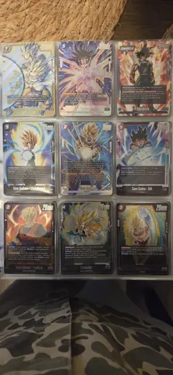 Bandai Dragon Ball Super Card Game 90 Cards Foil Battle Extra Goku Vegeta - Image 1