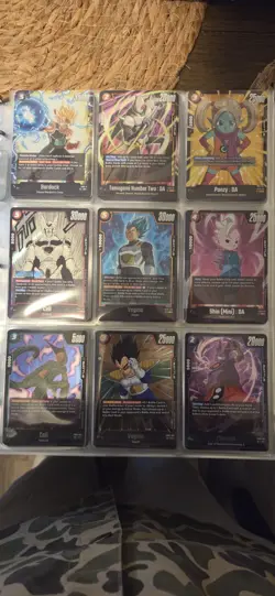 Bandai Dragon Ball Super Card Game 90 Cards Foil Battle Extra Goku Vegeta - Image 3