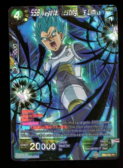 SSB Vegeta Testing His Limits BT5 SR GOLD FOIL Dragon Ball Super Card Game | LP - Image 1