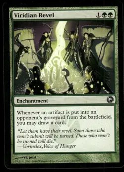 1x Viridian Revel - Scars of Mirrodin - NM - MTG - Image 1
