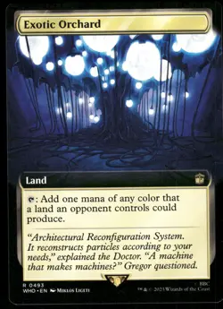 1x Exotic Orchard (Extended Art) - Universes Beyond: Doctor Who NM - MTG - Image 1