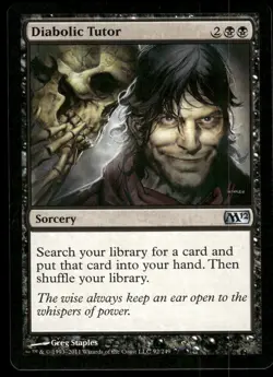 1x Diabolic Tutor - Magic 2012 (M12) - NM - MTG - Image 1