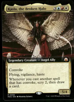 1x Kasla, the Broken Halo (Extended Art) - Commander: March of the Machine NM - - Image 1