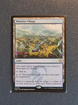 MTG Mistrise Village - Tarkir: Dragonstorm - TDM - Near Mint+ - Image 1