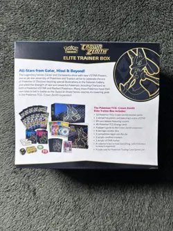 Pokemon TCG Crown Zenith Elite Trainer Box ETB New Sealed - Image 2