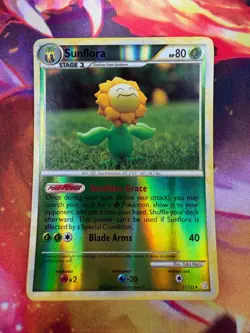 Sunflora 31/123 NM Rare Reverse Holo HeartGold & SoulSilver 2010 Pokemon TCG - Image 1