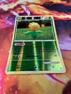 Sunflora 31/123 NM Rare Reverse Holo HeartGold & SoulSilver 2010 Pokemon TCG - Image 2