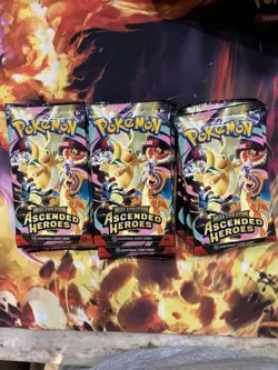 Pokemon Ascended Heroes Booster Packs Lot of 11 - Image 2