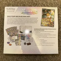 Pokemon TCG Prismatic Evolutions Elite Trainer Box ETB New Sealed - Image 2