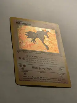 Pokemon Hitmonlee [1st Edition] #7 Pokemon Fossil - Image 2