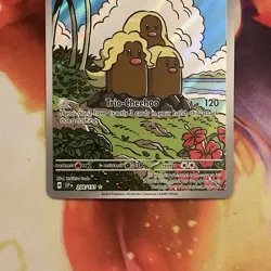 Alolan Dugtrio 208/191 Illustration Rare Pokemon TCG SV Surging Sparks NM - Image 3