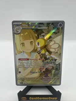 Lillie's Ribombee 164/159 Pokemon TCG S&V Journey Together Illustration Rare - Image 1