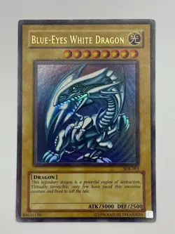Yu-Gi-Oh! Blue-Eyes White Dragon SDK-001 - Ultra Rare Unlimited - LP - Image 1
