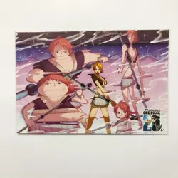 R540 Nami Japanese One Piece TV Animation 25th Anniversary Postcard YF15 - Image 1