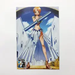 R532 Nami Japanese One Piece TV Animation 25th Anniversary Postcard YF15 - Image 1