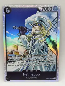 Helmeppo SR OP11-092 A Fist of Divine Speed One Piece English NM - Image 1