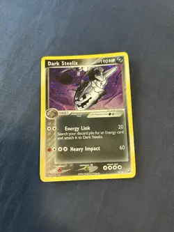 Dark Steelix #10/109 (Holo) from the EX: Team Rocket Returns 2004 Pokemon Card - Image 1